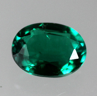 Lab Columbia Emerald: Oval 