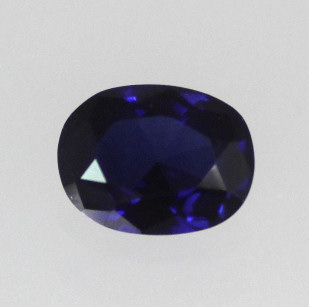 AAAAA Quality: Lab Blue Sapphire Dark Blue Oval 