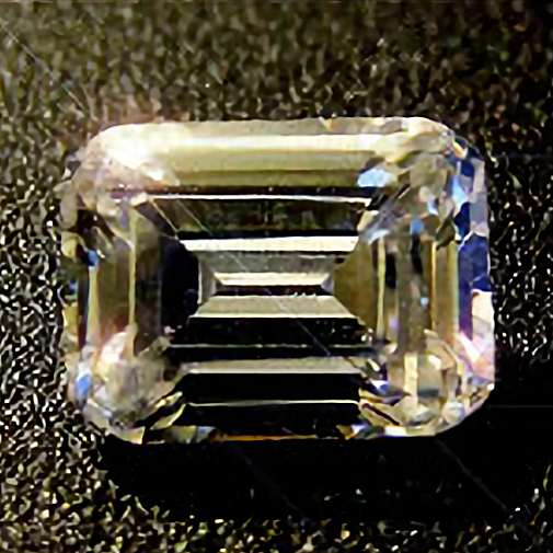 Emerald: White Cubic Zirconia
