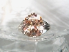 10mm Light Champagne Cushion Cut .925