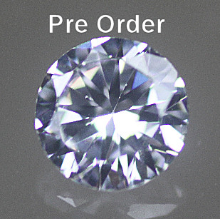 Pre Order: AAA Quality Round Brilliant White Cubic Zirconia