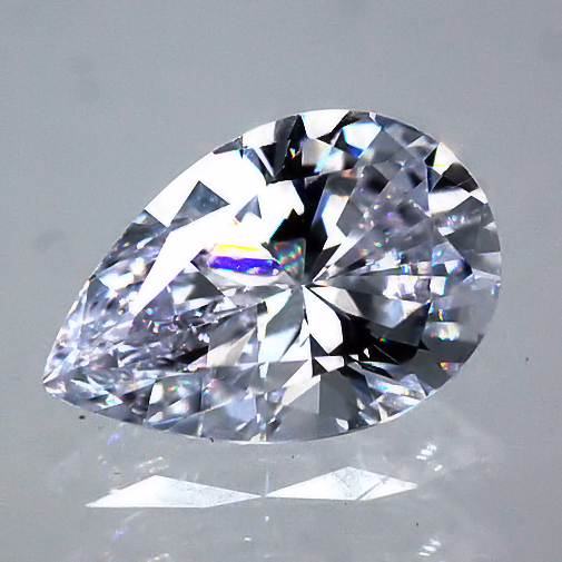 Pear: White Cubic Zirconia