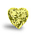 Citrine Heart cz