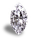 White Marquise cz