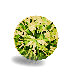 Peridot Round cz