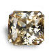 Light Champagne Square Radiant cz